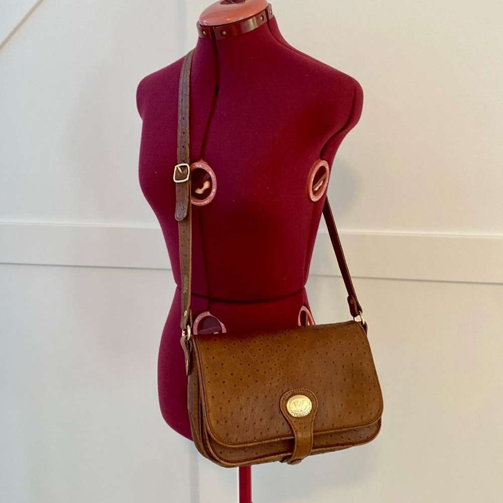 Vintage Victor Hugo Ostrich Leather Purse - Picture 3 of 15
